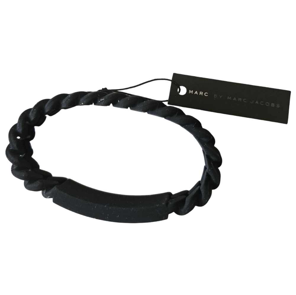 Marc by Marc Jacobs Stretch Bracelet Black Silicone